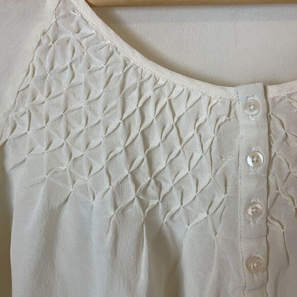 baby style cream blouse size M junior - Picture 5 of 8